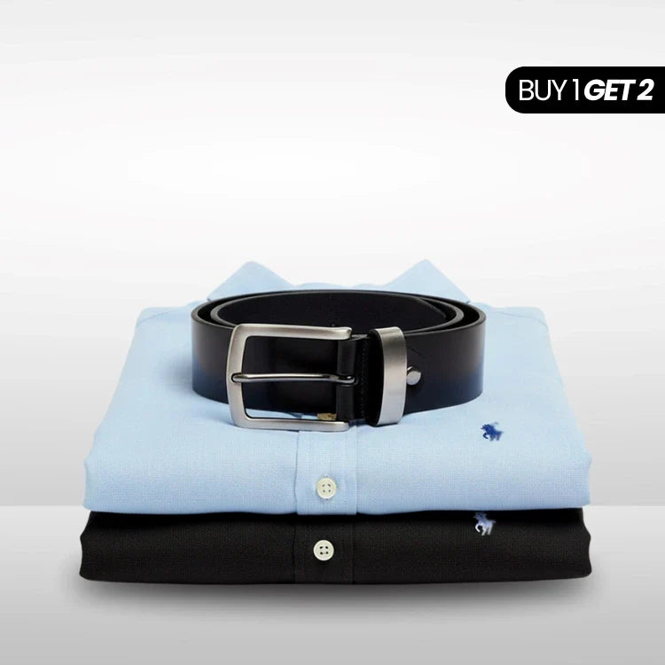 [ Buy 1 and Get 2 ] Premium Linen Dress Shirts