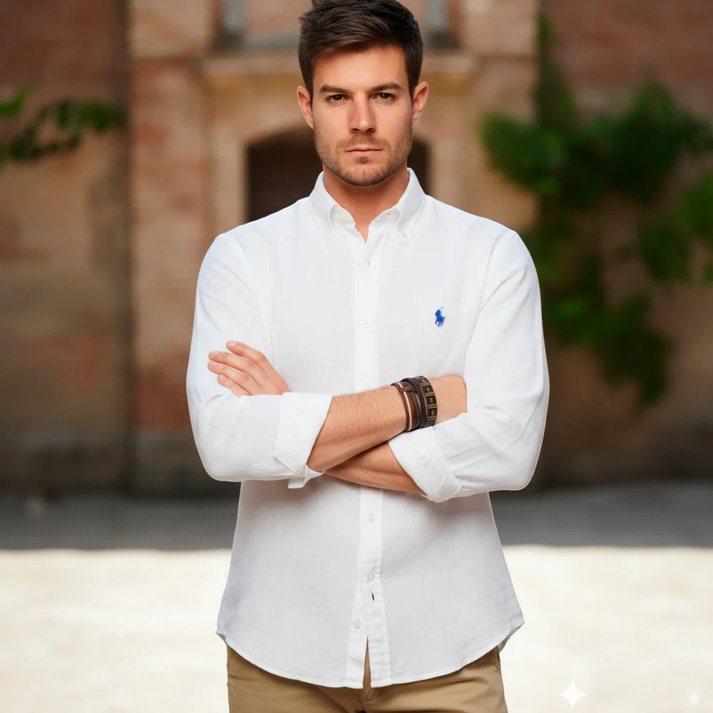 [ Buy 1 and Get 2 ] Premium Linen Dress Shirts